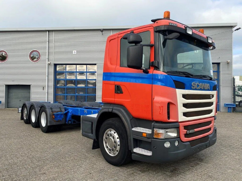 Scania G400 / 8X4 / 9TON FRONT AXLE / PTO / LIFT+LENKACHSE / ALCOA'S / AIRCO / MANUAL / EURO-5 / 2011 - Xe tải khung gầm: hình 2 Scania G400 / 8X4 / 9TON FRONT AXLE / PTO / LIFT+LENKACHSE / ALCOA'S / AIRCO / MANUAL / EURO-5 / 2011 - Xe tải khung gầm: hình 2