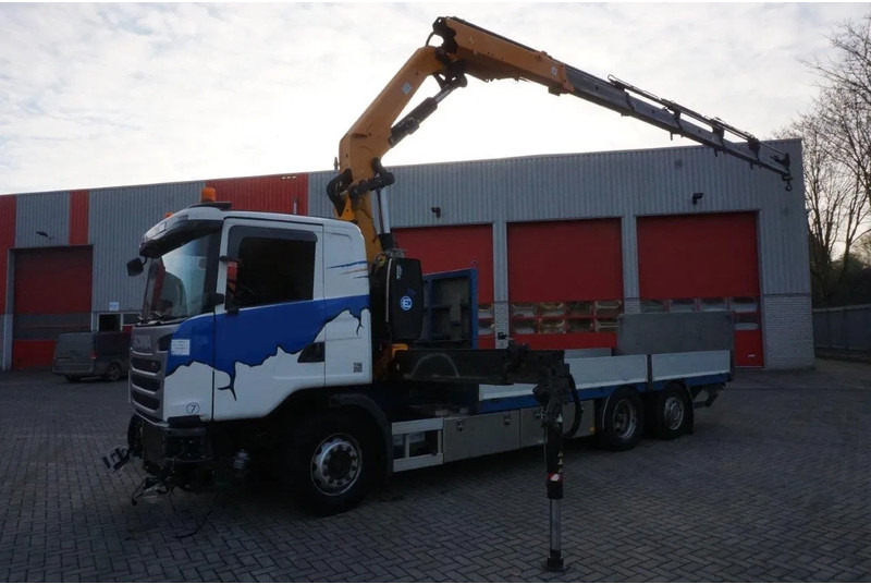 Scania G490 / ENGINE RUNNING / RETARDER / EFFER 255-5S CRANE REMOTE / PLATFORM / FULL-AIR / AUTOMATIC / EURO-6 / 2014 - Xe cẩu tự hành: hình 2 Scania G490 / ENGINE RUNNING / RETARDER / EFFER 255-5S CRANE REMOTE / PLATFORM / FULL-AIR / AUTOMATIC / EURO-6 / 2014 - Xe cẩu tự hành: hình 2