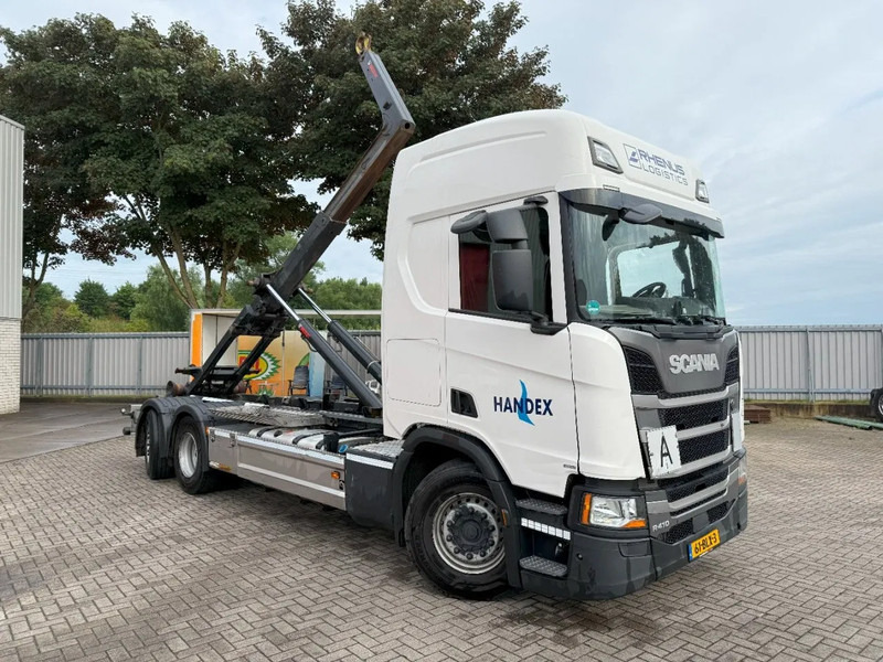 Scania NGS R410 / ENGINE RUNNING / RETARDER / LIFT+LENKACHSE / HIAB 21TON HOOK / NL TRUCK / FRIDGE / EURO-6 / 2019 - Xe tải nâng móc: hình 3 Scania NGS R410 / ENGINE RUNNING / RETARDER / LIFT+LENKACHSE / HIAB 21TON HOOK / NL TRUCK / FRIDGE / EURO-6 / 2019 - Xe tải nâng móc: hình 3