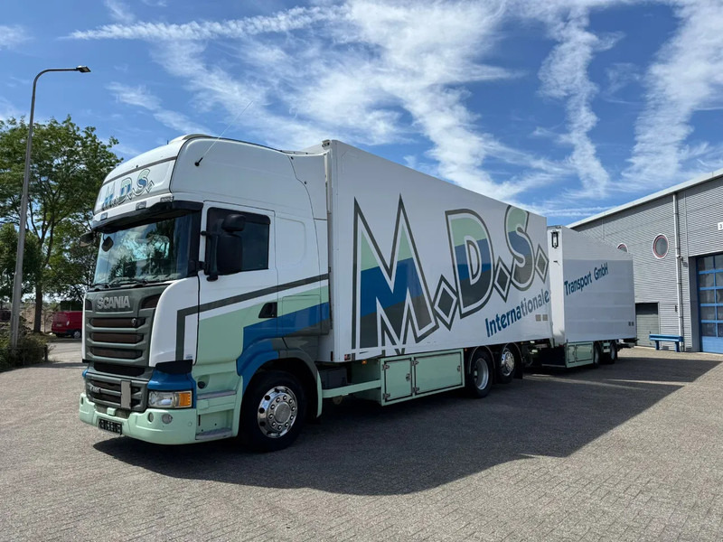 Scania R450 / RETARDER / ISOLATED GERMAN FLOWER COMBI / THROUGH-LOADING SYSTEM / SMART TACHO / 2XPLATFORM / LIFT+LENKACHSE / LWDS / EUR - Xe tải đông lạnh: hình 1 Scania R450 / RETARDER / ISOLATED GERMAN FLOWER COMBI / THROUGH-LOADING SYSTEM / SMART TACHO / 2XPLATFORM / LIFT+LENKACHSE / LWDS / EUR - Xe tải đông lạnh: hình 1