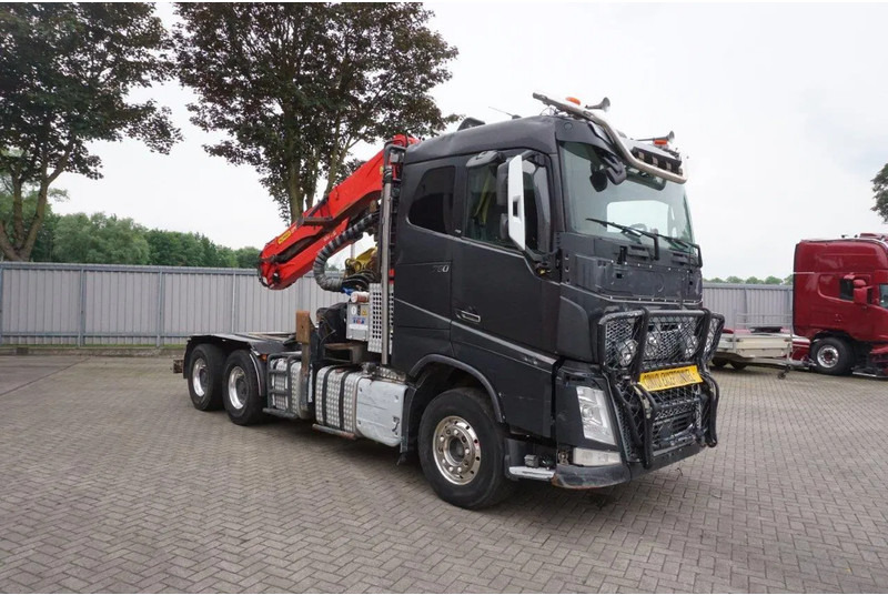 Volvo FH16-750 / ENGINE RUNNING / 6x4 / RETARDER / BIG AXLE / VEB+ / PALFINGER FD250 / EURO-6 / 2016 - Xe chở gỗ, Xe cẩu tự hành: hình 3 Volvo FH16-750 / ENGINE RUNNING / 6x4 / RETARDER / BIG AXLE / VEB+ / PALFINGER FD250 / EURO-6 / 2016 - Xe chở gỗ, Xe cẩu tự hành: hình 3