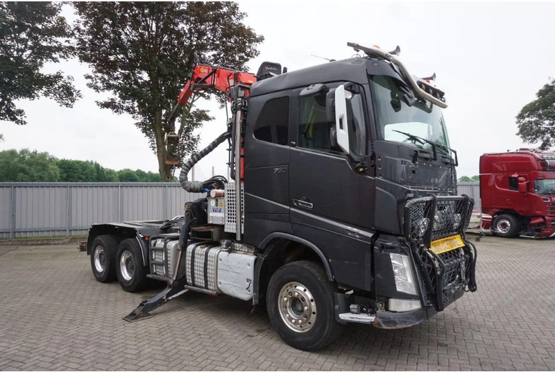 Volvo FH16-750 / ENGINE RUNNING / 6x4 / RETARDER / BIG AXLE / VEB+ / PALFINGER FD250 / EURO-6 / 2016 - Xe chở gỗ, Xe cẩu tự hành: hình 4 Volvo FH16-750 / ENGINE RUNNING / 6x4 / RETARDER / BIG AXLE / VEB+ / PALFINGER FD250 / EURO-6 / 2016 - Xe chở gỗ, Xe cẩu tự hành: hình 4