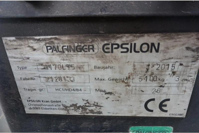 Cho thuê Volvo FM11-450 / ENGINE RUNNING / PALFINGER-0170L75 / LIFT+LENKACHSE / VEB / EURO-6 / 2015 Volvo FM11-450 / ENGINE RUNNING / PALFINGER-0170L75 / LIFT+LENKACHSE / VEB / EURO-6 / 2015: hình 17