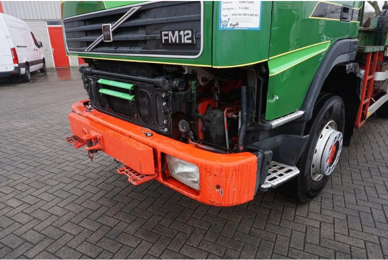 Xe tải chở thùng nhỏ Volvo FM12-420 / ENGINE RUNNING / 4X4 / HYDRAULICS / BIG AXLE / ONLY:510426 KM / FULL STEEL / EURO-3 / 2001: hình 11