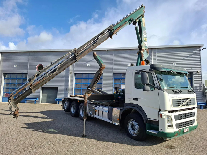 Volvo FM13-400 / 8X4 / AJK HOOK 25TON / CRANE HMF 1560 K3 / ROTATOR / LIFT+LENKACHSE / AIRCO / MANUAL / EURO-4 / 2007 - Xe cẩu tự hành: hình 2 Volvo FM13-400 / 8X4 / AJK HOOK 25TON / CRANE HMF 1560 K3 / ROTATOR / LIFT+LENKACHSE / AIRCO / MANUAL / EURO-4 / 2007 - Xe cẩu tự hành: hình 2