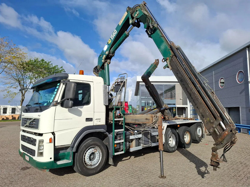 Volvo FM13-400 / 8X4 / AJK HOOK 25TON / CRANE HMF 1560 K3 / ROTATOR / LIFT+LENKACHSE / AIRCO / MANUAL / EURO-4 / 2007 - Xe cẩu tự hành: hình 1 Volvo FM13-400 / 8X4 / AJK HOOK 25TON / CRANE HMF 1560 K3 / ROTATOR / LIFT+LENKACHSE / AIRCO / MANUAL / EURO-4 / 2007 - Xe cẩu tự hành: hình 1