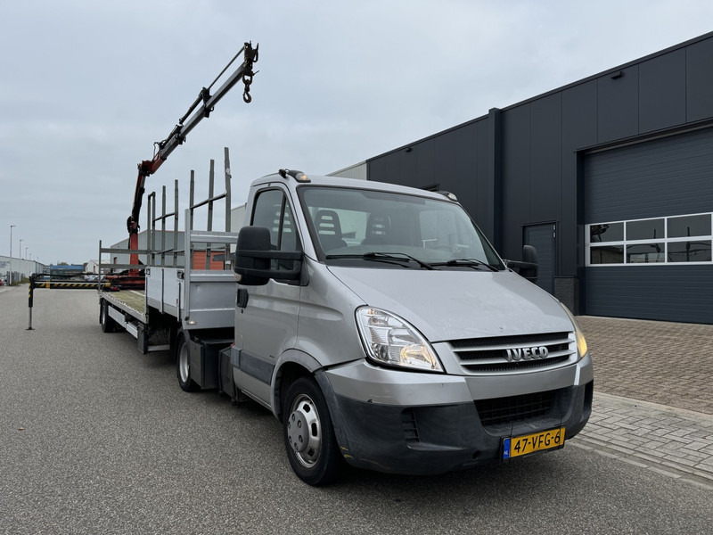 Xe đầu kéo Iveco 35C180  Tracon with Palfinger PK4501 - 3, Remote: hình 8