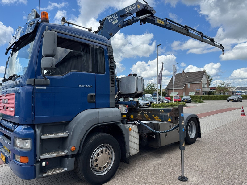 MAN TGA 18.310, Crane Pesci SE155N/4, Manual Kran, Grua, Grue, Kraan - Xe đầu kéo: hình 5 MAN TGA 18.310, Crane Pesci SE155N/4, Manual Kran, Grua, Grue, Kraan - Xe đầu kéo: hình 5