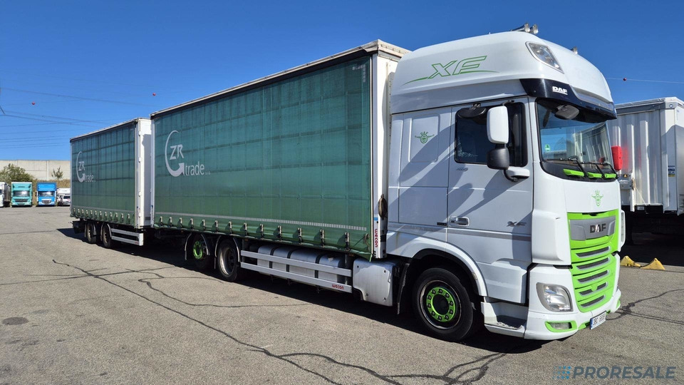 DAF XF 480 FAR 6X2 SSC EURO 6 - velkoobjemová souprava - prodejné jen s přívěsem WECON PC-CP-T0111 P0475K - cena je za celou soupravu - Xe tải thùng mui bạt: hình 1 DAF XF 480 FAR 6X2 SSC EURO 6 - velkoobjemová souprava - prodejné jen s přívěsem WECON PC-CP-T0111 P0475K - cena je za celou soupravu - Xe tải thùng mui bạt: hình 1
