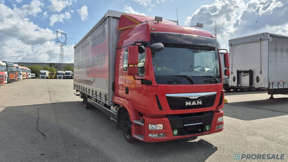MAN TGL 12.250 EURO 6 valník s plachtou - Xe tải thùng mui bạt: hình 1 MAN TGL 12.250 EURO 6 valník s plachtou - Xe tải thùng mui bạt: hình 1