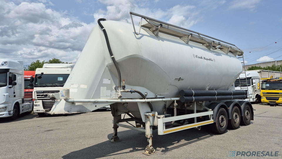 SPITZER SF 2737/2P - SILOCISTERNA 37 m3 - Sơ mi rơ moóc bồn silo: hình 2 SPITZER SF 2737/2P - SILOCISTERNA 37 m3 - Sơ mi rơ moóc bồn silo: hình 2