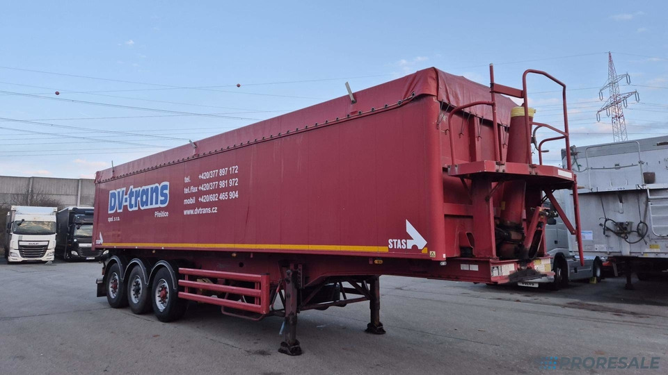 STAS SZ 336 K - sklápěč 52 m3 - Fe / Al - Sơ mi rơ moóc ben: hình 1 STAS SZ 336 K - sklápěč 52 m3 - Fe / Al - Sơ mi rơ moóc ben: hình 1