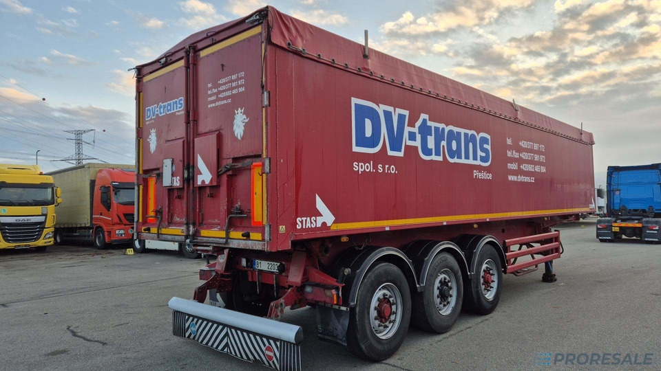 STAS SZ 336 K - sklápěč 52 m3 - Fe / Al - Sơ mi rơ moóc ben: hình 3 STAS SZ 336 K - sklápěč 52 m3 - Fe / Al - Sơ mi rơ moóc ben: hình 3