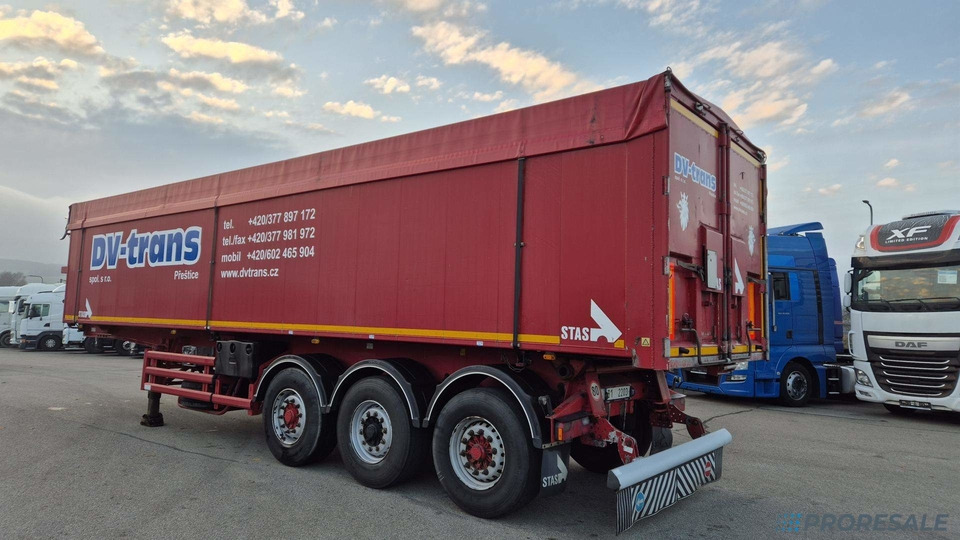 STAS SZ 336 K - sklápěč 52 m3 - Fe / Al - Sơ mi rơ moóc ben: hình 4 STAS SZ 336 K - sklápěč 52 m3 - Fe / Al - Sơ mi rơ moóc ben: hình 4