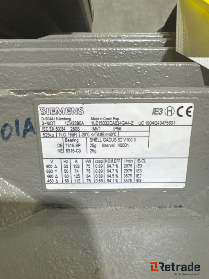 690V Siemens el motor - Linh kiện điện cho Máy móc công nghiệp: hình 3 690V Siemens el motor - Linh kiện điện cho Máy móc công nghiệp: hình 3