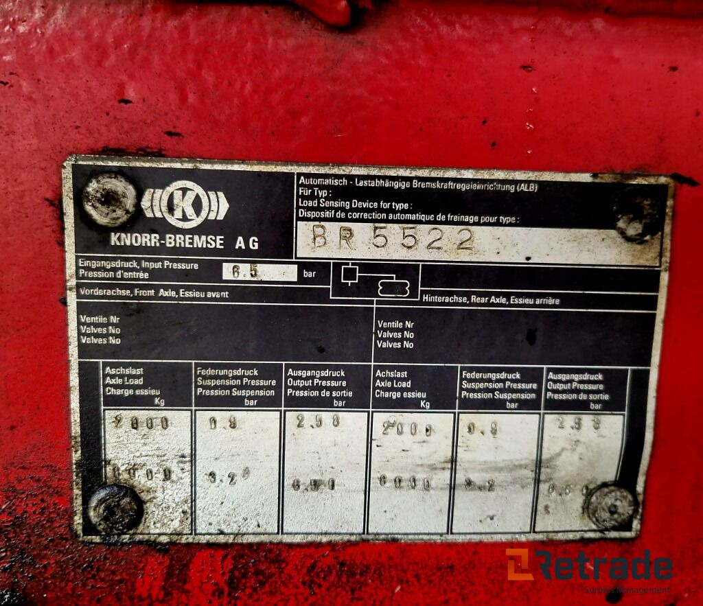 Asfalt- Semi komplett -Nor Slep 1998 - Sơ mi rơ moóc ben: hình 3 Asfalt- Semi komplett -Nor Slep 1998 - Sơ mi rơ moóc ben: hình 3