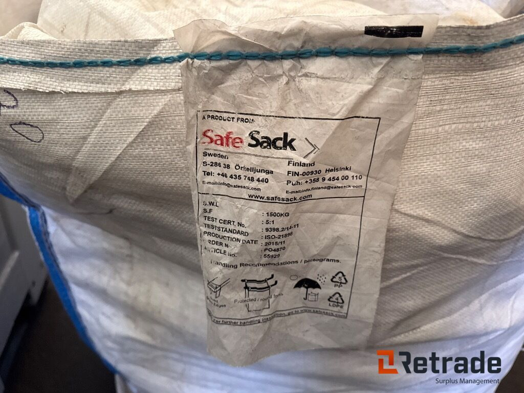 Forskelligt udstyr Safe Sack / Big Bags 1500kg (A0020025) - Dụng cụ/ Thiết bị: hình 3 Forskelligt udstyr Safe Sack / Big Bags 1500kg (A0020025) - Dụng cụ/ Thiết bị: hình 3