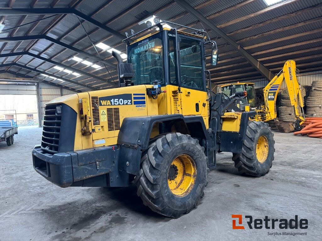 Hjullæsser Komatsu WA 150 - Máy xúc lật bánh lốp: hình 3 Hjullæsser Komatsu WA 150 - Máy xúc lật bánh lốp: hình 3