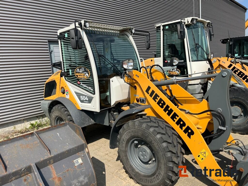 Kompaktlæsser Liebherr L504 Miniloader - Máy xúc lật bánh lốp: hình 4 Kompaktlæsser Liebherr L504 Miniloader - Máy xúc lật bánh lốp: hình 4