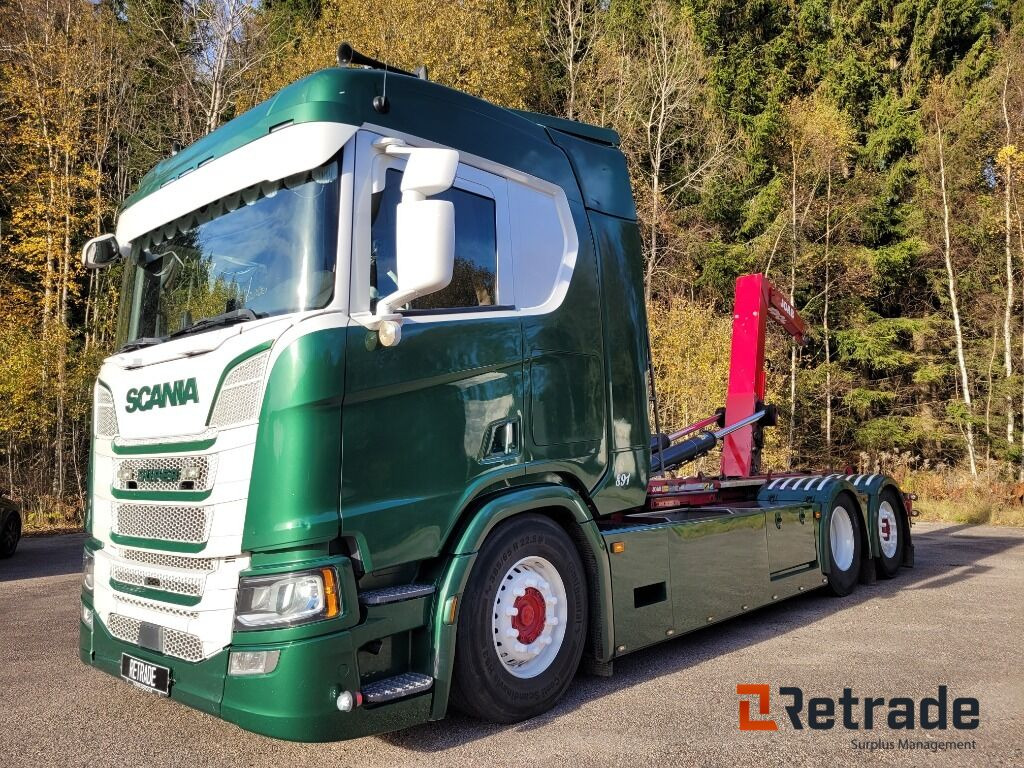 Lastväxlare SCANIA R580 V8 Next Gen LB6X2*4 Euro 6 - Xe tải nâng móc, Xe cẩu tự hành: hình 1 Lastväxlare SCANIA R580 V8 Next Gen LB6X2*4 Euro 6 - Xe tải nâng móc, Xe cẩu tự hành: hình 1