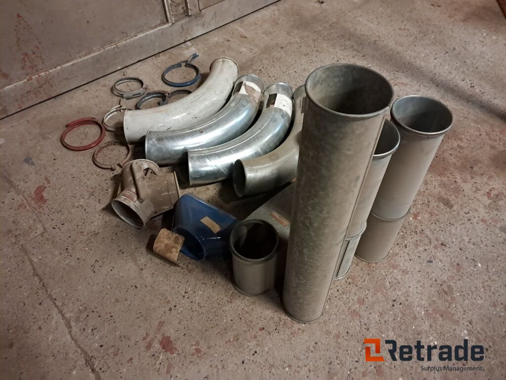 Lot med rør til Korntransport Kongskilde Ø160mm - Trang thiết bị hậu thu hóa cạch: hình 4 Lot med rør til Korntransport Kongskilde Ø160mm - Trang thiết bị hậu thu hóa cạch: hình 4