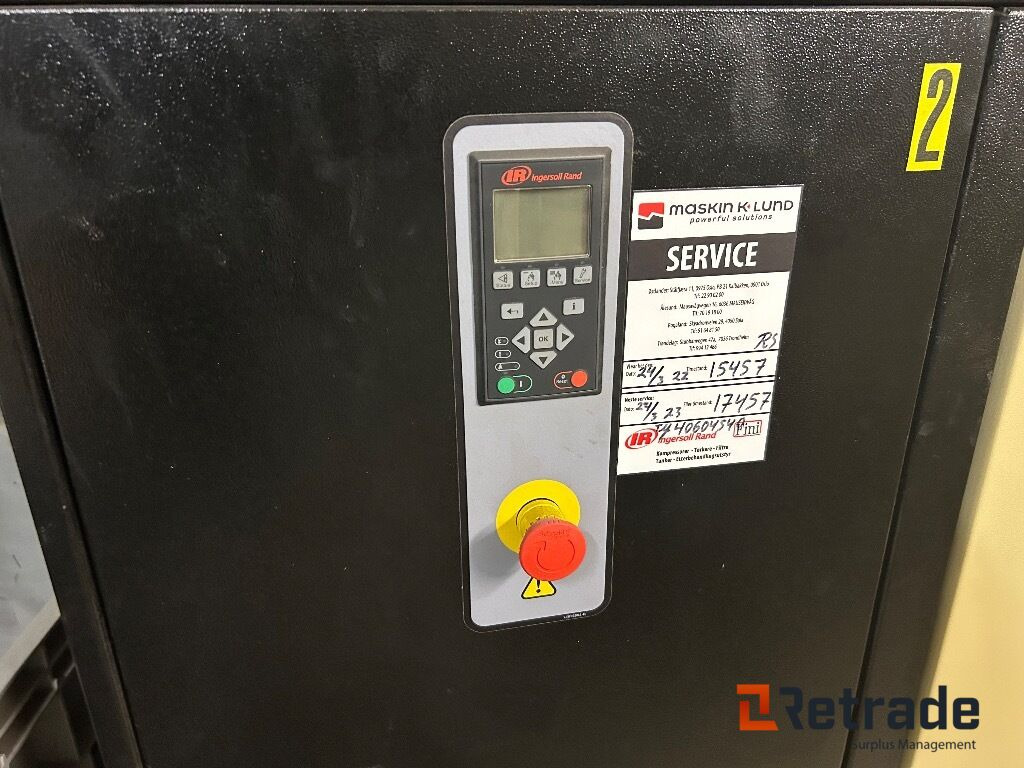 2015 Luft kompressor IR Ingersoll Rand IRN18K-CC-HV og 2012 Luftørker D24 0IN-A - Máy móc công nghiệp: hình 3 2015 Luft kompressor IR Ingersoll Rand IRN18K-CC-HV og 2012 Luftørker D24 0IN-A - Máy móc công nghiệp: hình 3