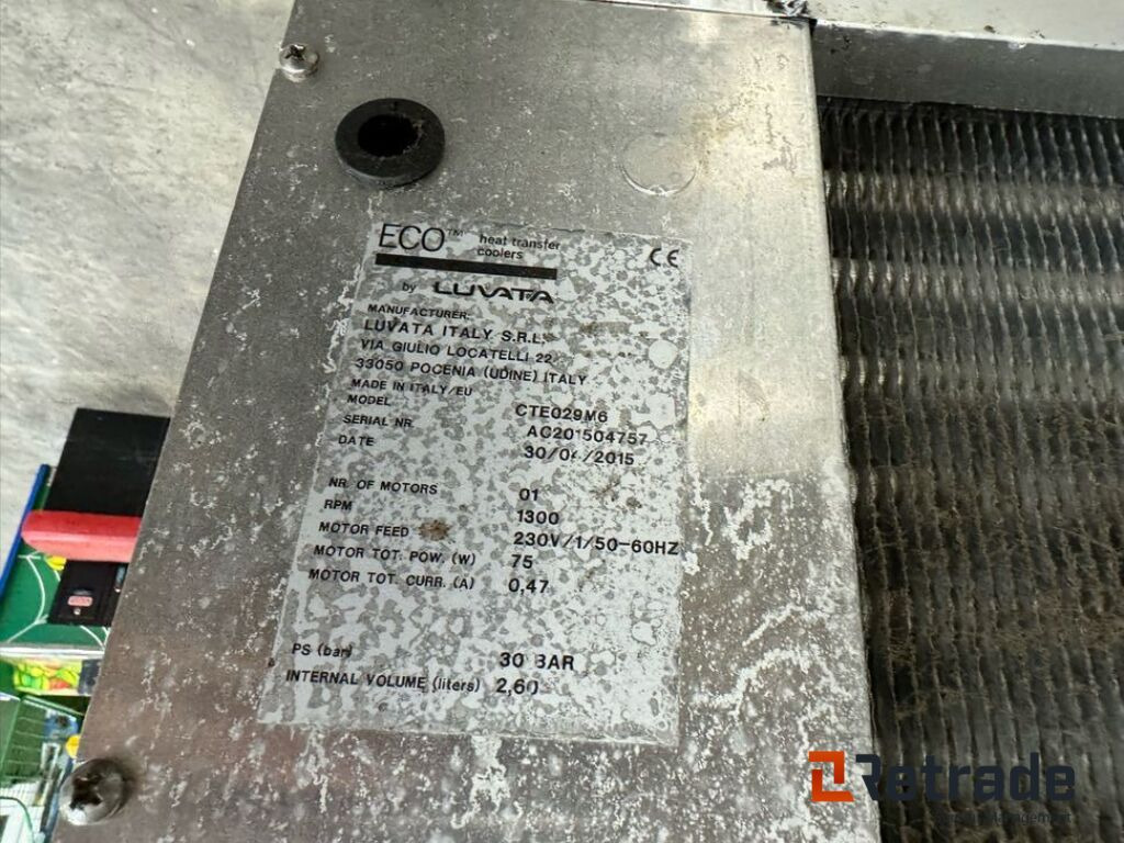 LUVATA ECO varmeoverførselskølere (A0025025) - Máy móc công nghiệp: hình 4 LUVATA ECO varmeoverførselskølere (A0025025) - Máy móc công nghiệp: hình 4