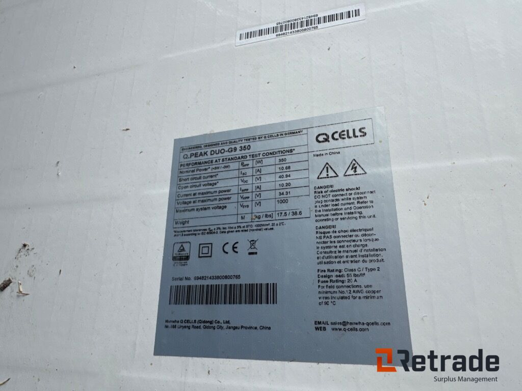 Máy móc công nghiệp Solcelle udstyr (A0020091, A0020092 og A0020093): hình 20 Máy móc công nghiệp Solcelle udstyr (A0020091, A0020092 og A0020093): hình 20