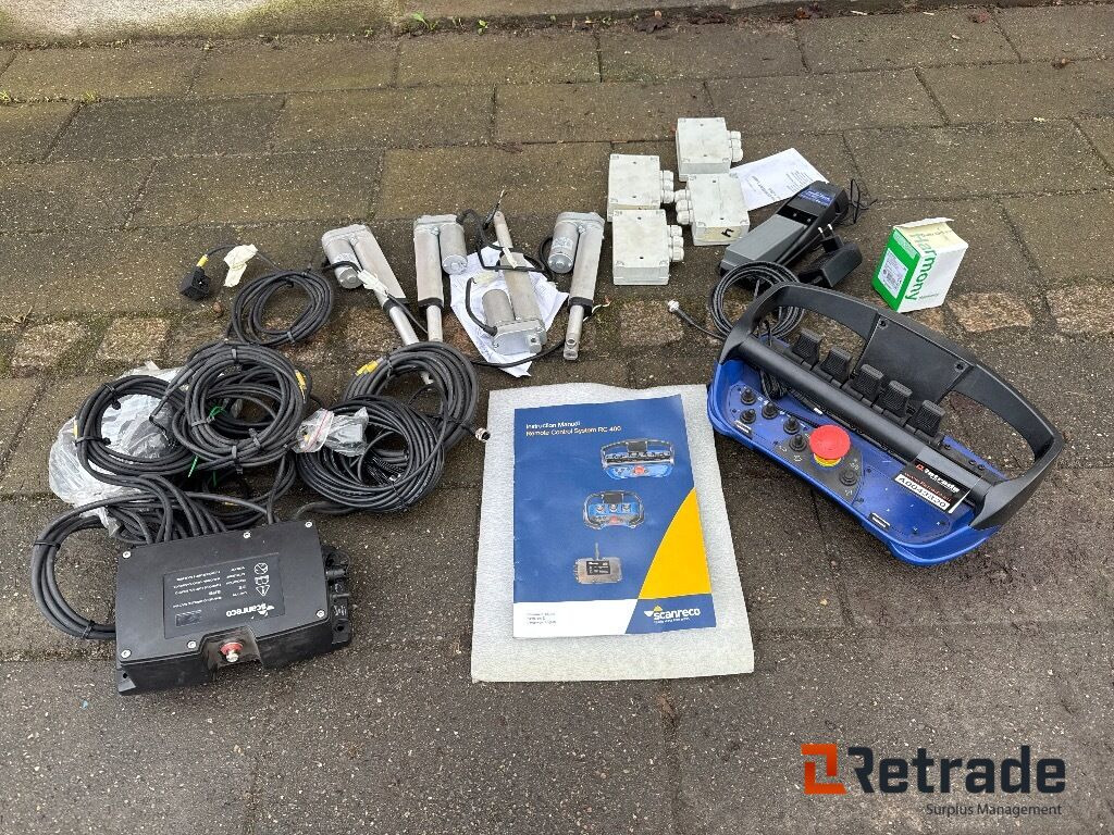 Komplet fjernstyringssystem Scanreco RC400 - Máy móc nông nghiệp: hình 1 Komplet fjernstyringssystem Scanreco RC400 - Máy móc nông nghiệp: hình 1