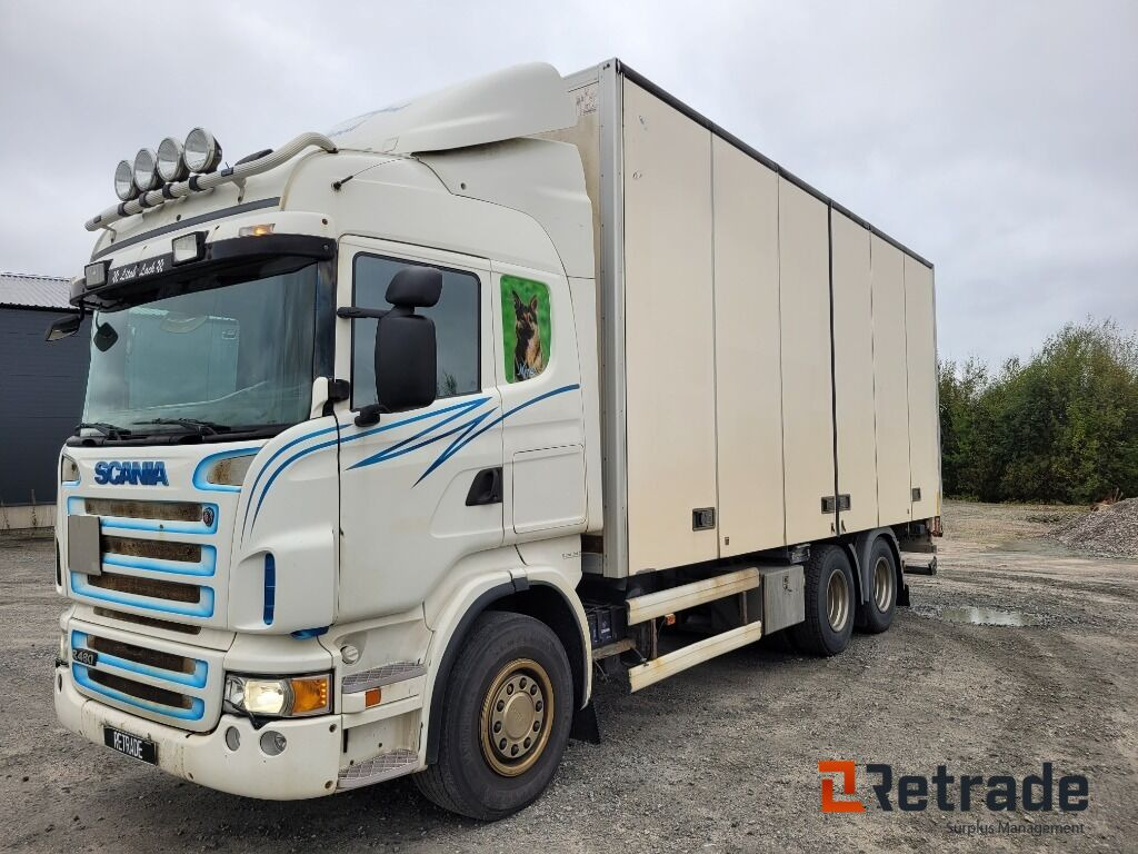 Skåpbil SCANIA R480LB6X2MNB - Xe tải hộp: hình 1 Skåpbil SCANIA R480LB6X2MNB - Xe tải hộp: hình 1