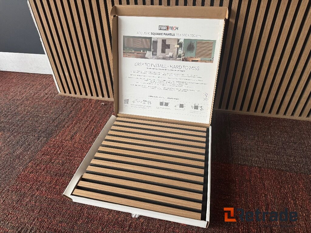 Square panels Akustikpaneler 52x52x2,2cm - Trang thiết bị xây dựng: hình 1 Square panels Akustikpaneler 52x52x2,2cm - Trang thiết bị xây dựng: hình 1