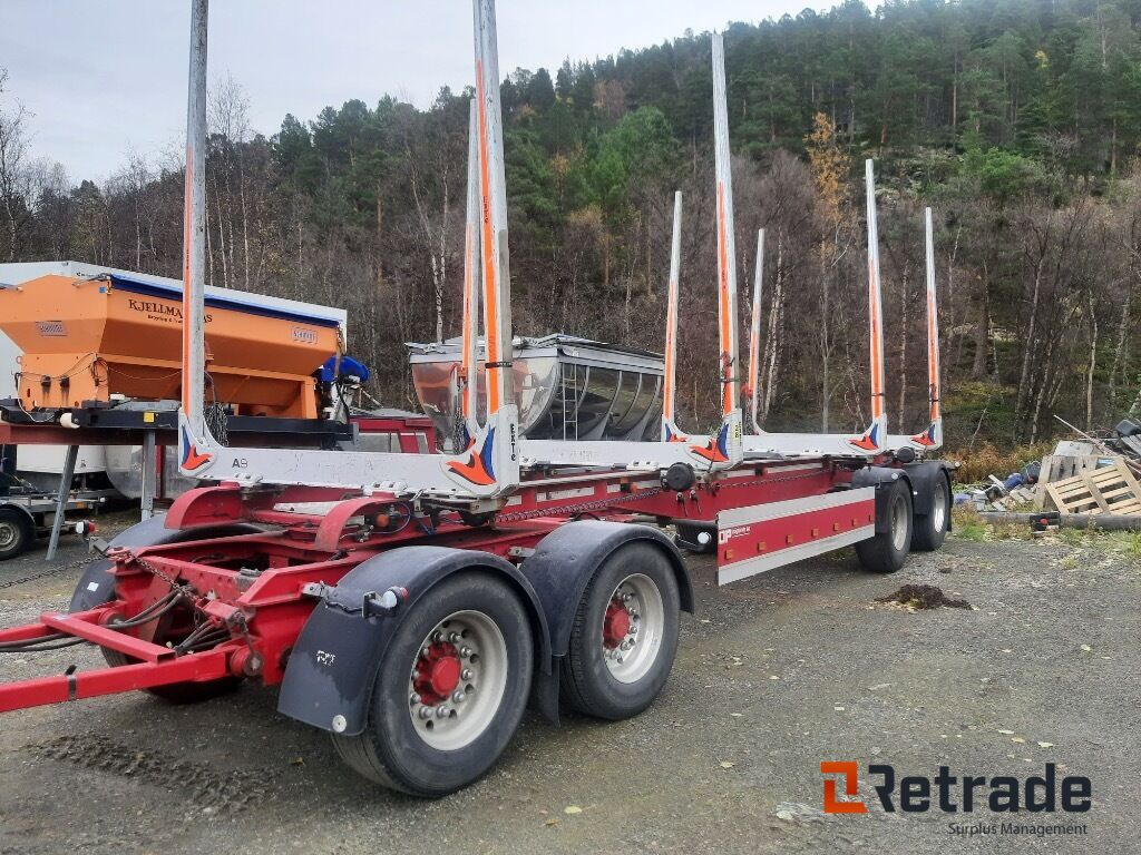 Tømmerhenger HØGLUND - Rơ moóc chở gỗ: hình 1 Tømmerhenger HØGLUND - Rơ moóc chở gỗ: hình 1