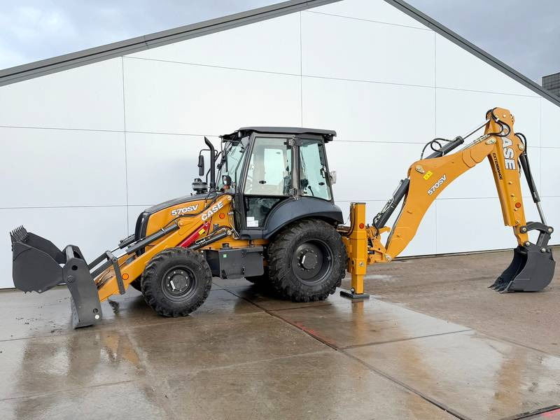 Case 570SV 4WD - 4/1 Bucket / Telescopic Boom / AC - Máy xúc trước múc sau: hình 1 Case 570SV 4WD - 4/1 Bucket / Telescopic Boom / AC - Máy xúc trước múc sau: hình 1
