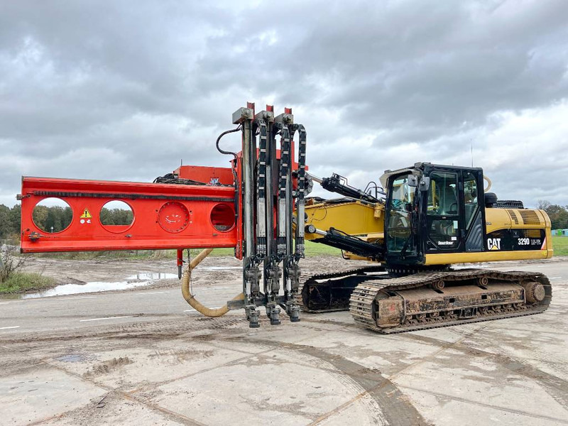 Cat 329DLN-VA + Wimmer Jura Luna 3.100 Drill - Giàn khoan: hình 2 Cat 329DLN-VA + Wimmer Jura Luna 3.100 Drill - Giàn khoan: hình 2