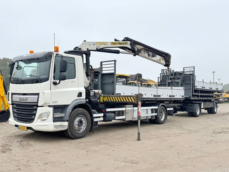 DAF CF400 + 17m Palfinger Crane / kran + Trailer - Xe cẩu tự hành: hình 1 DAF CF400 + 17m Palfinger Crane / kran + Trailer - Xe cẩu tự hành: hình 1