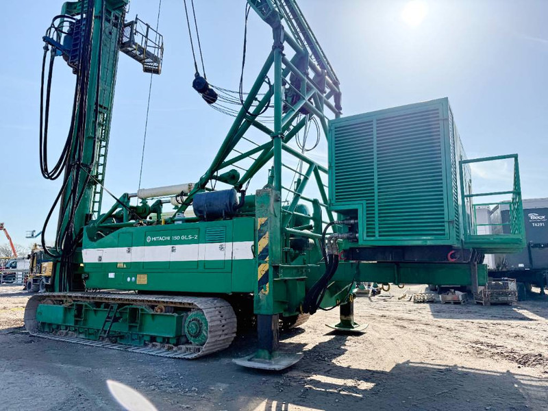 Giàn khoan Hitachi KH150GLS-2 - 30.3m Drill / Powerpack / Hydr Tracks: hình 6