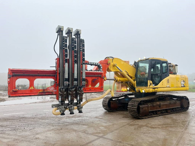 Komatsu PC290NLC-7K + Wimmer Jura Luna 3.100 Drill - Máy xúc bánh xích: hình 2 Komatsu PC290NLC-7K + Wimmer Jura Luna 3.100 Drill - Máy xúc bánh xích: hình 2