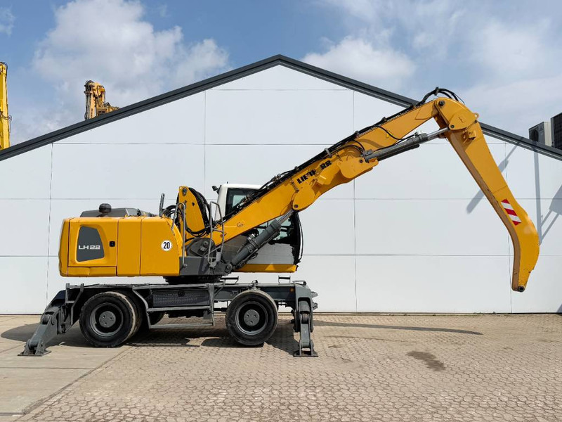 Máy cạp rác/ Công nghiệp để vận chuyển rác Liebherr LH22M Litronic - German Machine / Auto Greasing: hình 5