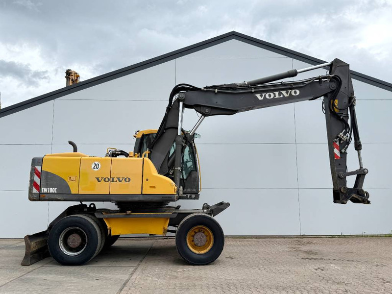 Máy xúc bánh lốp Volvo EW180C - Dutch Machine / Triple Boom: hình 6