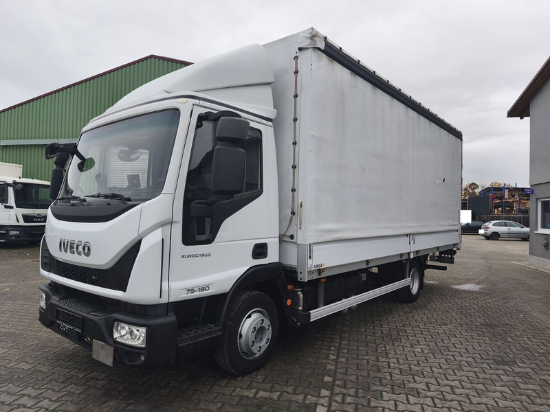 Iveco 75-190 Planen-LKW 4x2 Euro 6 3-Sitzer LBW (32) - Xe tải thùng mui bạt: hình 1 Iveco 75-190 Planen-LKW 4x2 Euro 6 3-Sitzer LBW (32) - Xe tải thùng mui bạt: hình 1