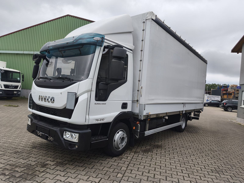 Xe tải thùng mui bạt Iveco Eurocargo 75-210 4x2 Euro 6 LBW: hình 1