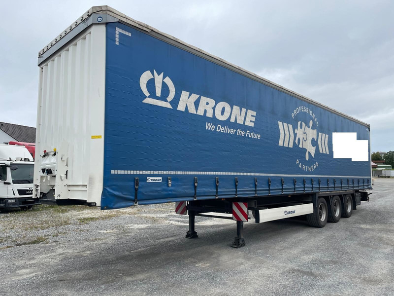 Krone SD Hubdach verbreiterbar Edscha Standard - Sơ mi rơ moóc mui bạt: hình 1 Krone SD Hubdach verbreiterbar Edscha Standard - Sơ mi rơ moóc mui bạt: hình 1