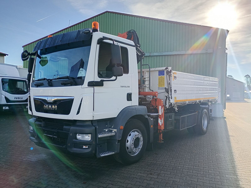 MAN TGM 18.290 4x2 Kipper m. Atlas 126.3E-A3 10,6 m - Xe ben, Xe cẩu tự hành: hình 4 MAN TGM 18.290 4x2 Kipper m. Atlas 126.3E-A3 10,6 m - Xe ben, Xe cẩu tự hành: hình 4