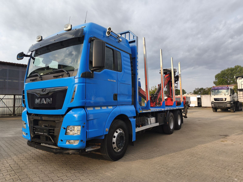 MAN TGX 26.500 Holz-LKW Euro6 6x4 Holztransporter m Palfinger (16) - Xe chở gỗ, Xe cẩu tự hành: hình 1 MAN TGX 26.500 Holz-LKW Euro6 6x4 Holztransporter m Palfinger (16) - Xe chở gỗ, Xe cẩu tự hành: hình 1