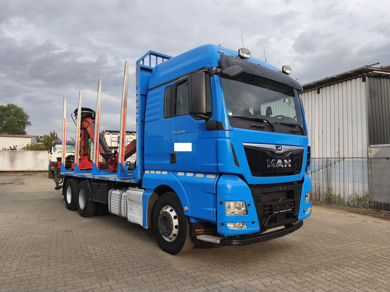 MAN TGX 26.500 Holz-LKW Euro6 6x4 Holztransporter m Palfinger (16) - Xe chở gỗ, Xe cẩu tự hành: hình 2 MAN TGX 26.500 Holz-LKW Euro6 6x4 Holztransporter m Palfinger (16) - Xe chở gỗ, Xe cẩu tự hành: hình 2