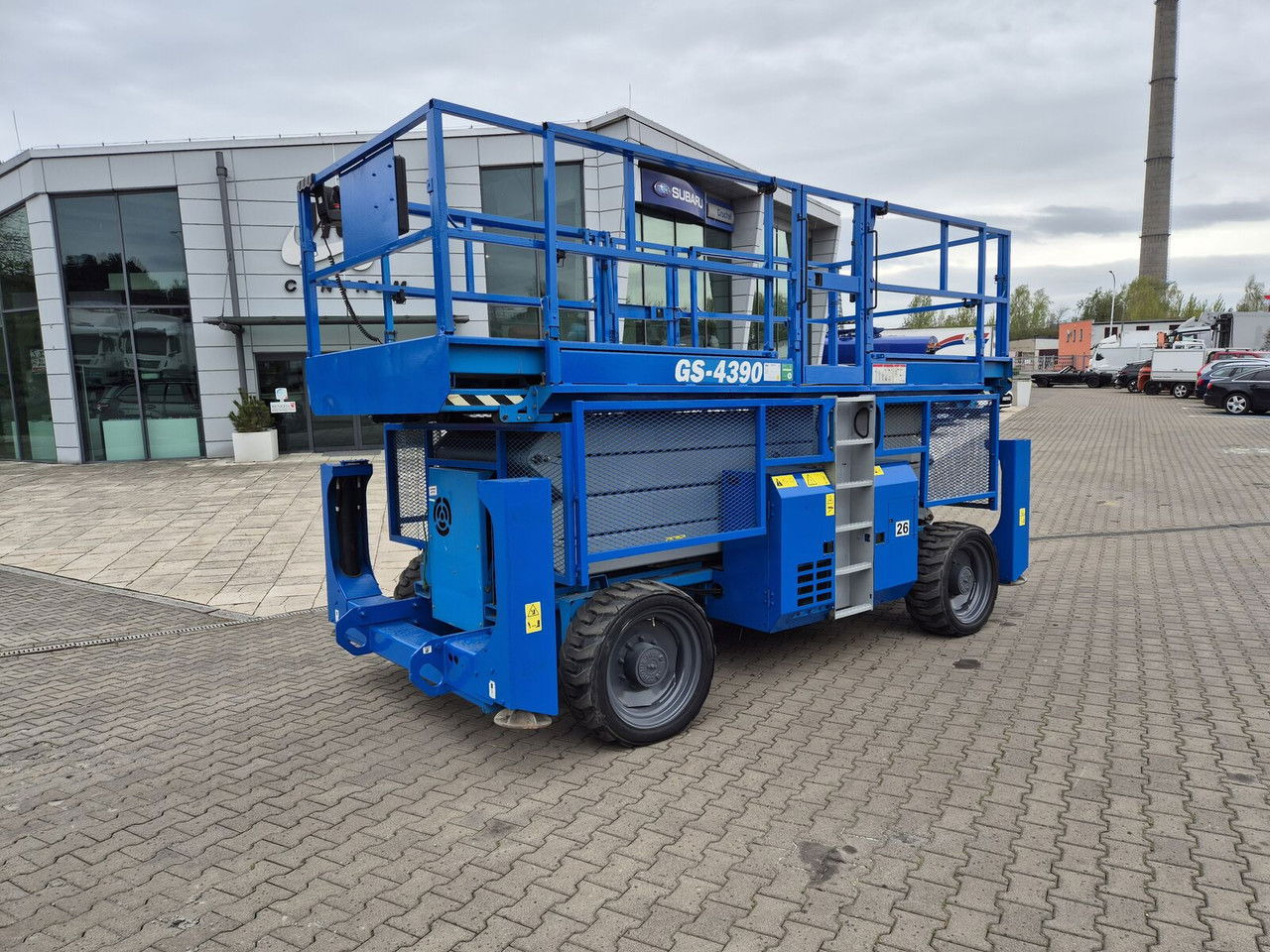 Genie GS 4390 / 15M High / 680KG Load / 1 Owner / Servic ED - Máy nâng người hình kéo: hình 3 Genie GS 4390 / 15M High / 680KG Load / 1 Owner / Servic ED - Máy nâng người hình kéo: hình 3