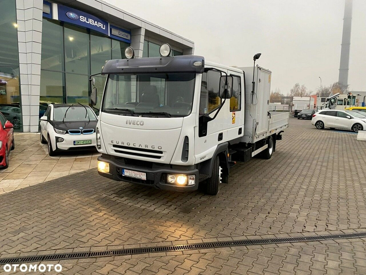 Iveco Eurocargo ML80E17 / HDS HMF / 1 Owner / Doka - Xe tải thùng lửng/ Phẳng, Xe cẩu tự hành: hình 5 Iveco Eurocargo ML80E17 / HDS HMF / 1 Owner / Doka - Xe tải thùng lửng/ Phẳng, Xe cẩu tự hành: hình 5