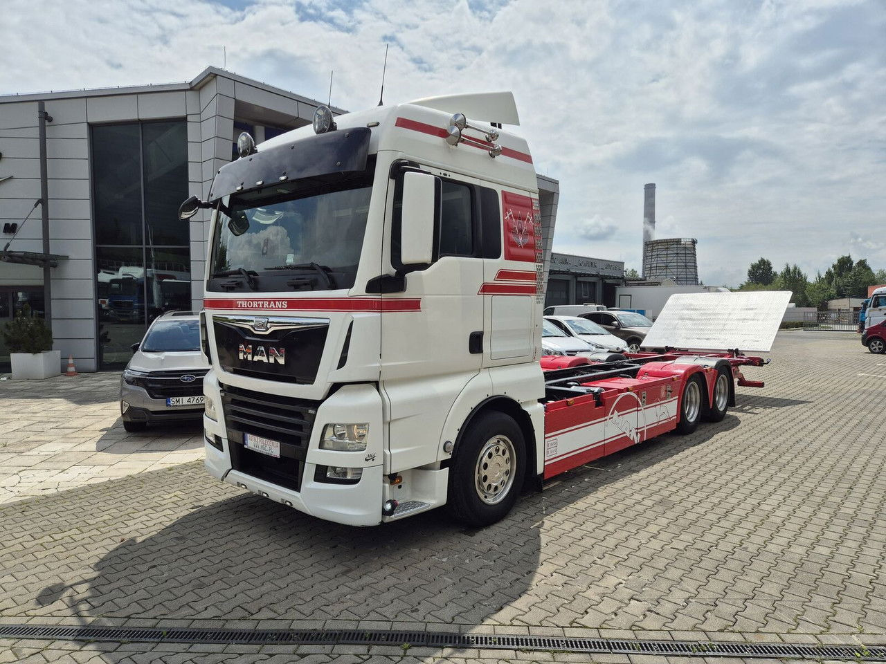 MAN TGX 28 28.420 , 6x2-2 LL / Trailer HFR KM 20 / 1 Owner / E6 /Techni - Xe chở container/ Xe tải hoán đổi thân: hình 1 MAN TGX 28 28.420 , 6x2-2 LL / Trailer HFR KM 20 / 1 Owner / E6 /Techni - Xe chở container/ Xe tải hoán đổi thân: hình 1