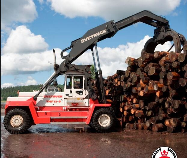 Svetruck TMF 12/9 HB / 1 Owner / Elme Spreader / Wood LOG A RM - Xe tiếp cận xếp chồng: hình 1 Svetruck TMF 12/9 HB / 1 Owner / Elme Spreader / Wood LOG A RM - Xe tiếp cận xếp chồng: hình 1