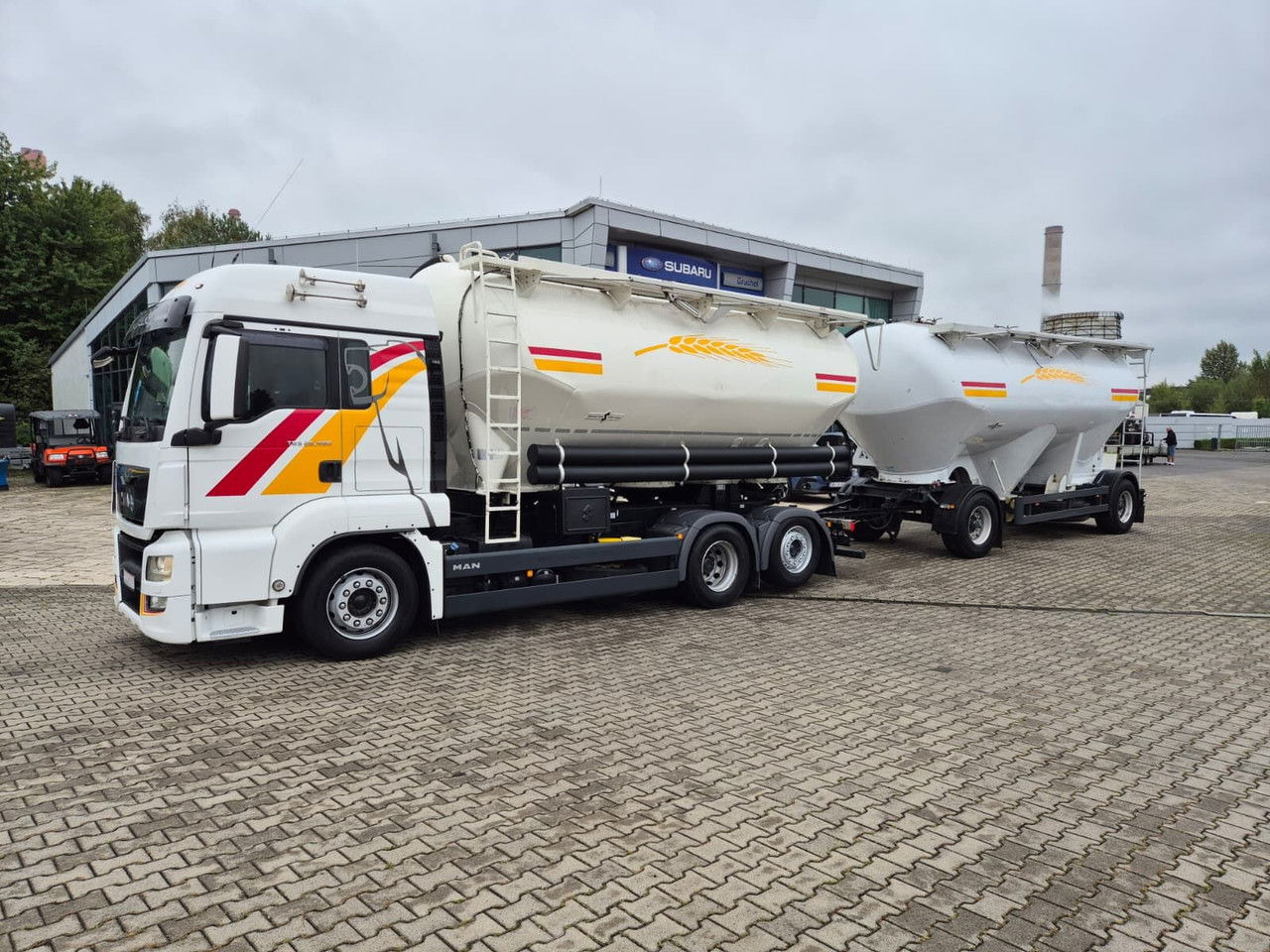 MAN TGS 26.480 Spritzer / 1 Owner /for transporting bulk materials - Xe tải: hình 4 MAN TGS 26.480 Spritzer / 1 Owner /for transporting bulk materials - Xe tải: hình 4